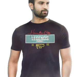 Black Cotton T-Shirt