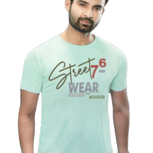 Fresh Lite Green Cotton T-Shirt