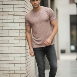 Round Cotton Neck T-Shirt – Premium Fit