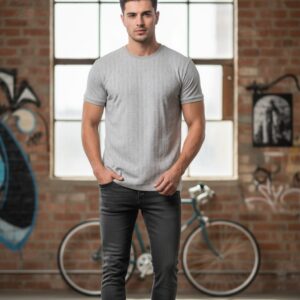 10 Round Cotton Neck T-Shirt